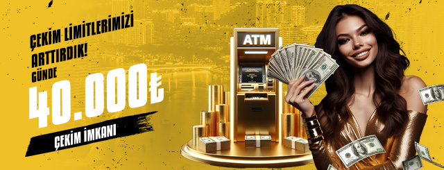 Günlük 40bin Çekim Kolaybet'te